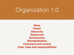 organization 1.0