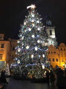 Prague - Old Town Square at Christmas time